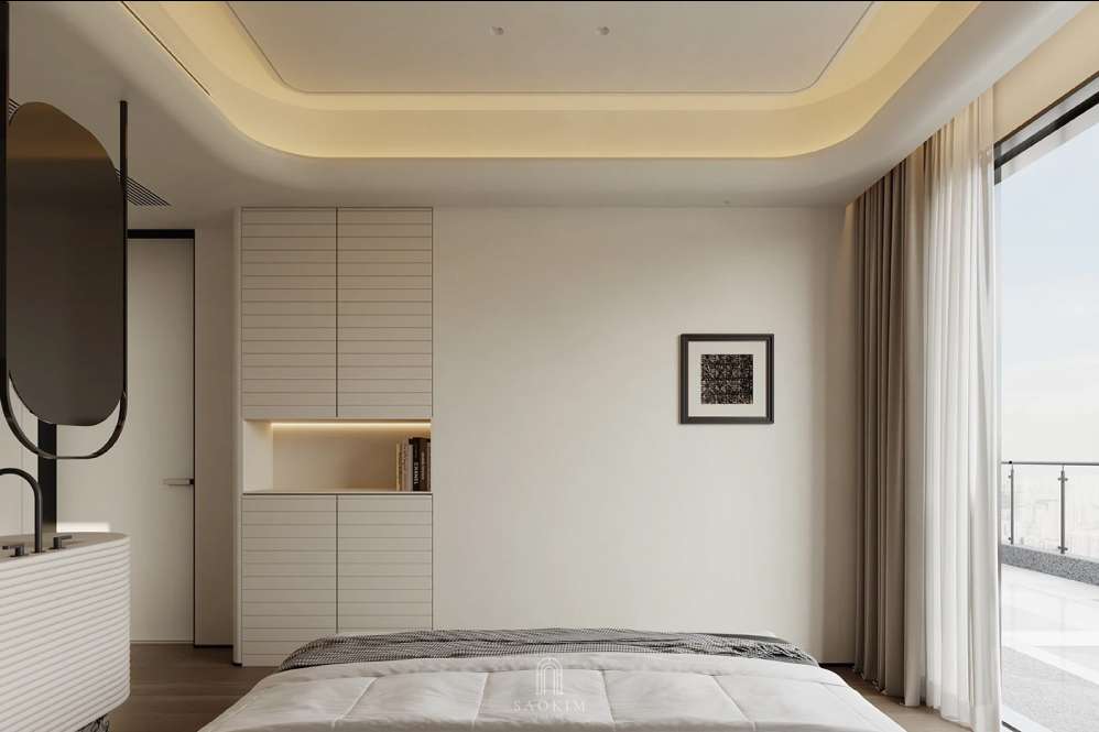 Thiết kế phòng ngủ phụ đơn giản